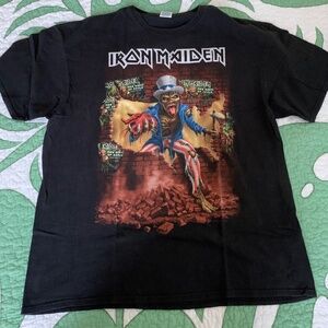 IRON MAIDEN THE BOOK OF SOULS 2016 SIZE 2XL VINTAGE T-SHIRT